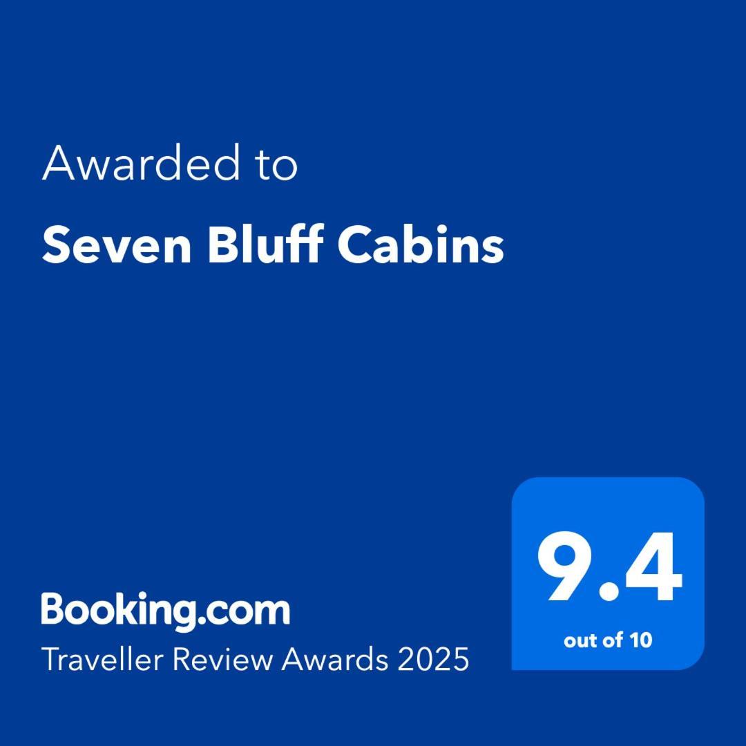 Seven Bluff Cabins Concan Dış mekan fotoğraf
